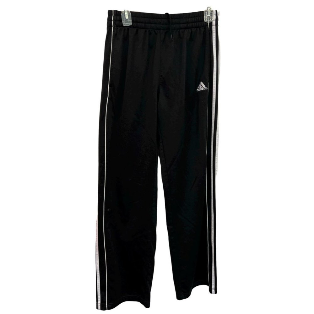 Adidas Joggers Sweatpants Track Pants Size XL Youth Boys 18-20 Blue 3 Stripe